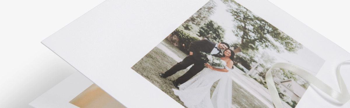 Couple in wedding attire